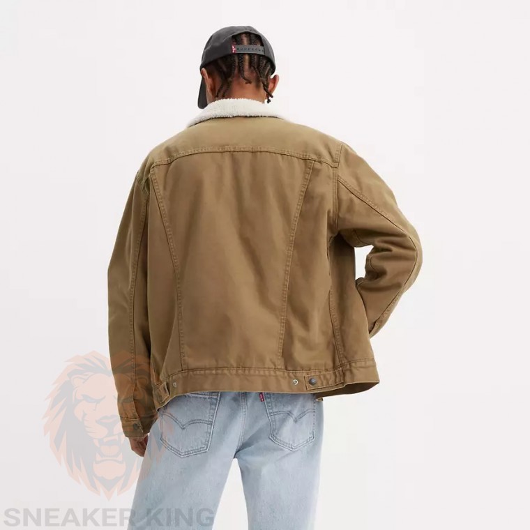 Куртка бавовняна Levi's Canvas Type Iii Sherpa Trucker Jacket 163650122